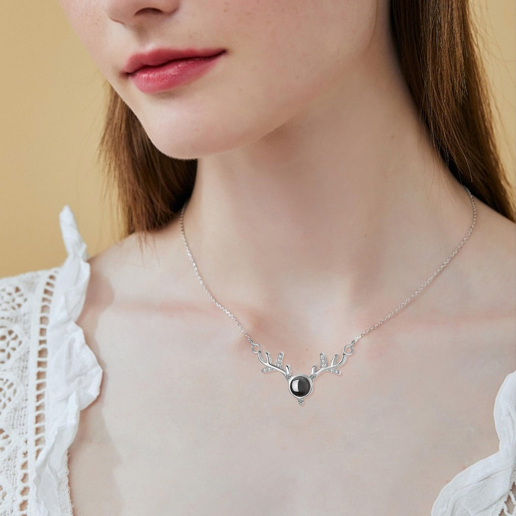 Actual Fingerprint Necklace, Engraved Thumbprint Jewelry, Handwriting Necklace, Engraved Photo Chain - Photo Heart Pendant - Memorial Gift