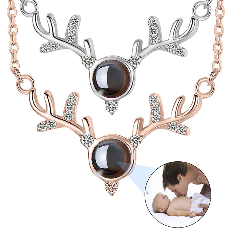 Mini Dog Tag Necklace, Customized Dainty Square Pendant for Names, Dates, Your Special Message | , Sterling Silver