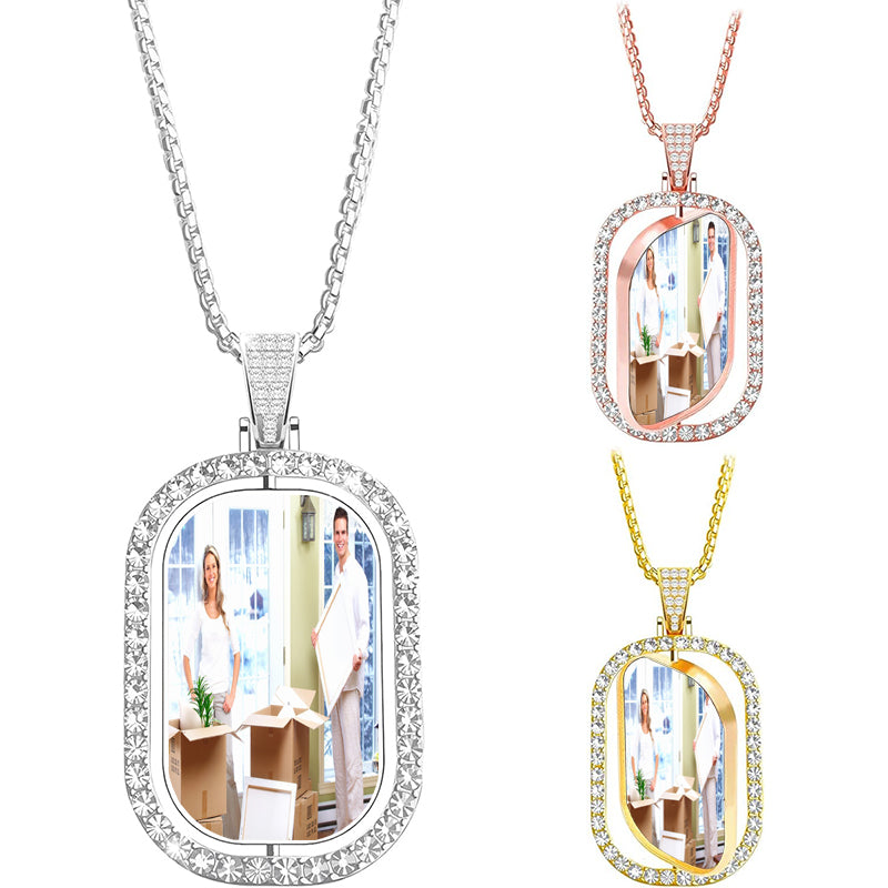 Custom Capital Letters Name Necklace - THICKER STERLING SILVER 925 - Block Letters Pendant - Womens Custom Made Nameplate - Keepsake Jewelry