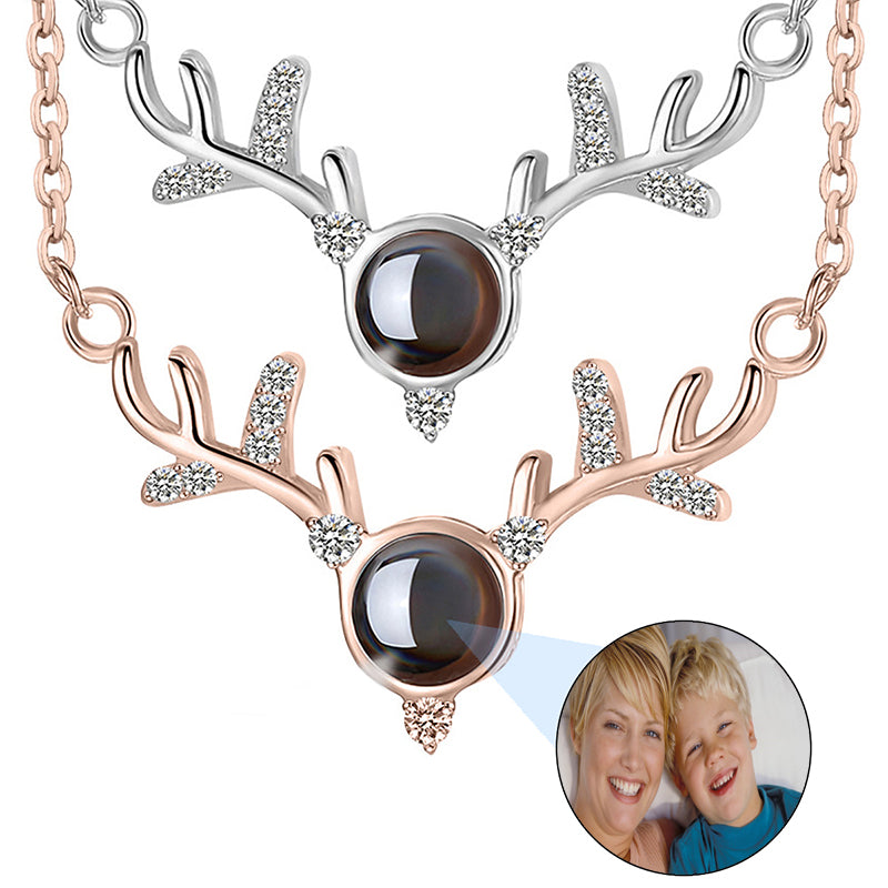 Double Plated Gothic Name Necklace, Personalized 3D Nameplate