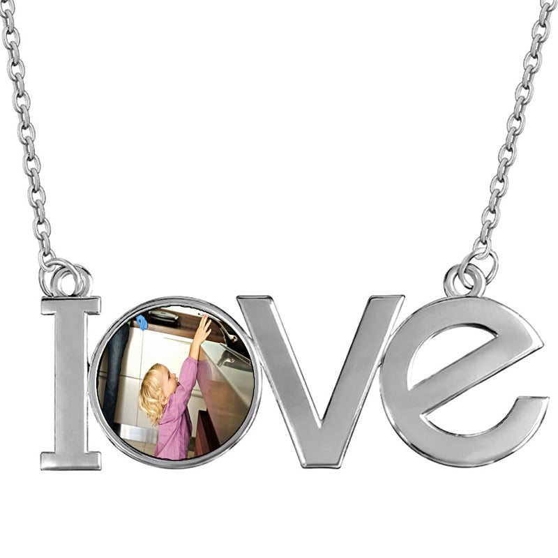 Locket with Photo, Personalized Locket, Locket with Photo Print, Floral Locket, Memorial Gift, Locket with Photo for Kids, Christmas Gift