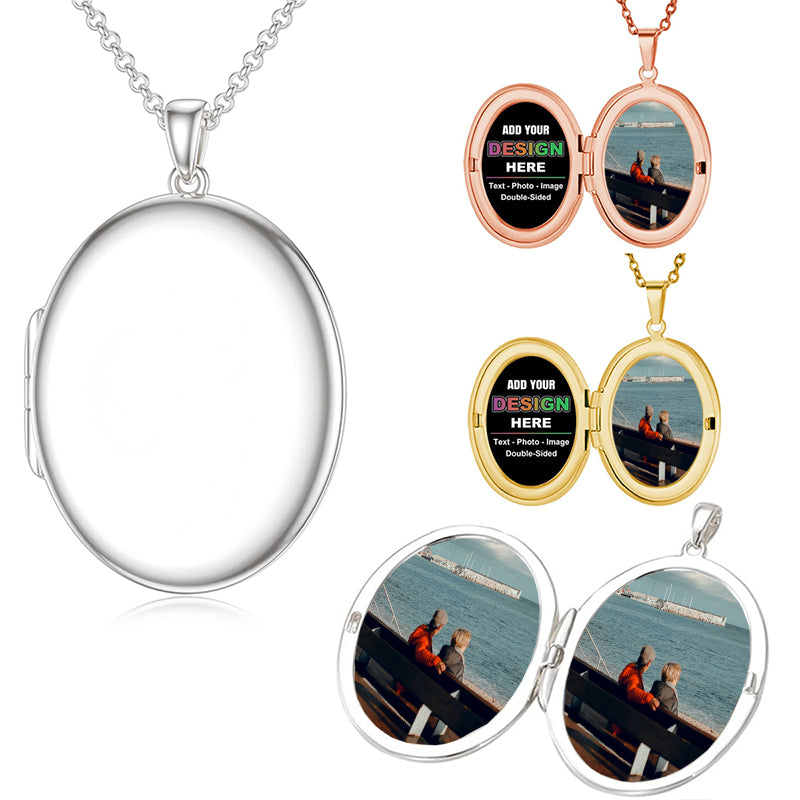 Engraved Coin Necklace: Personalized Photo or Text Pendant