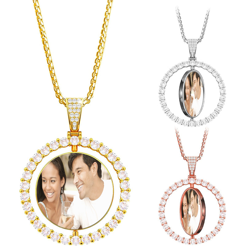 Bridal Bouquet Locket Charm ? Custom Birth Flower Engraved Locket ? Wedding Keepsake with Photo & Message ? Memorial Gift for Bride