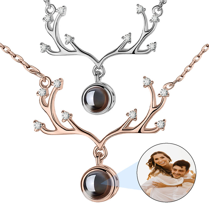 Heart Necklace with Photo, Personalized Phooto Necklace for Couples, Memorial Photo Pendant for Mom, Mothers Day Gift for Her