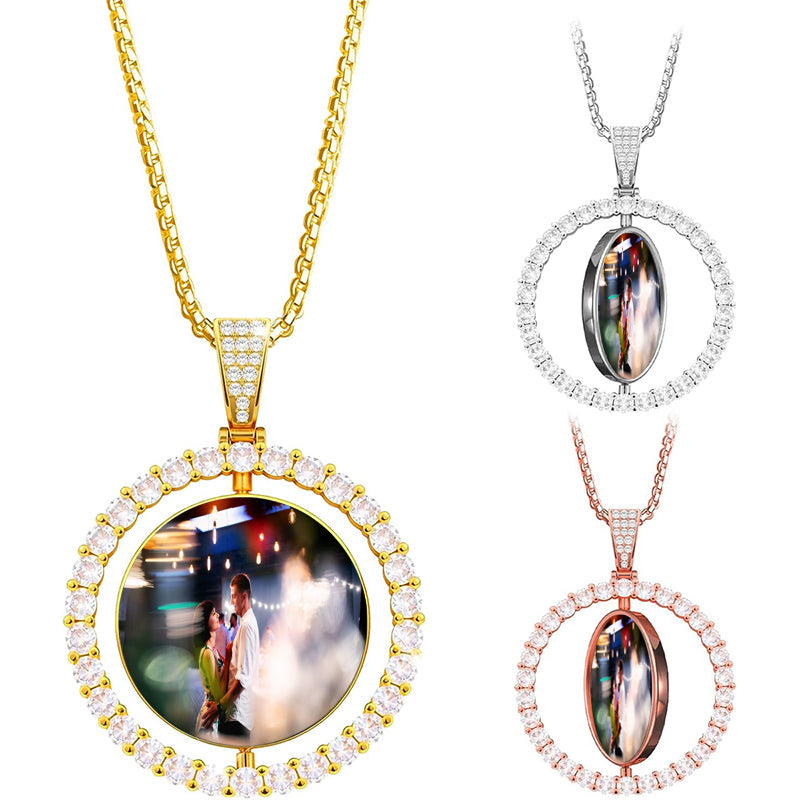 Custom Name Necklace: Stainless Steel Personalized Pendant, 35+ Font Choices