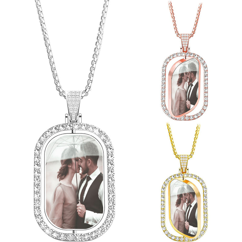 Custom Name Necklace, Personalized Name plate Necklace, Customize Any Name/word, Custom Gift for Her, Personalized Jewelry Women's Gift