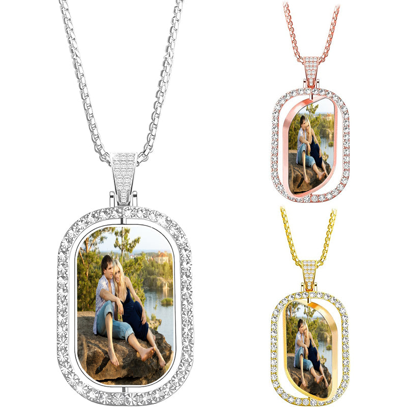 Birth Flower Necklace with Birthstone, Personalised Birth Flower Jewellery, Floral Necklace, Birthday Gift for Her, Bridesmaid Gift