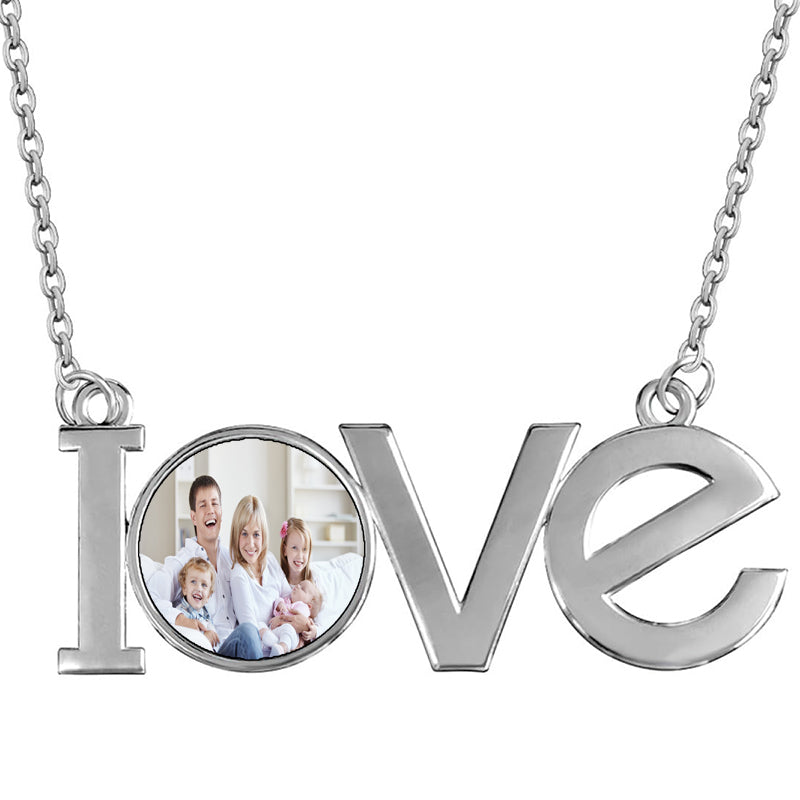 Heart Locket Necklace That Holds Pictures Pressed Flower Photo Locket Pendant Necklace for Girl Women Gift for Her