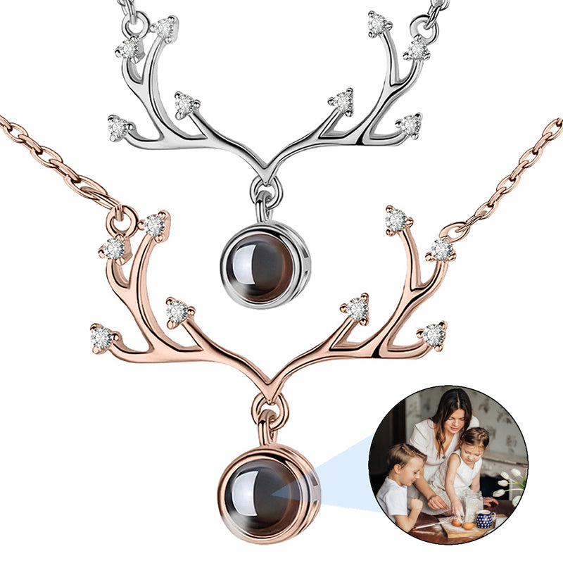 Custom Logo Name Necklace with Geometric Monogram Charm Personalized Business Logo Necklace Letter Charm Necklace Nameplate Necklace