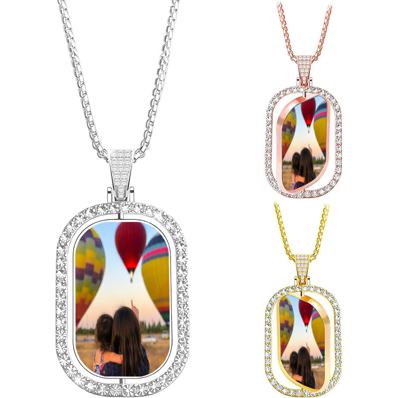 Custom Bold Quote Necklace - Personalized Plated Statement Jewelry - Edgy Text Pendant - Empowering Gift for Women & Men