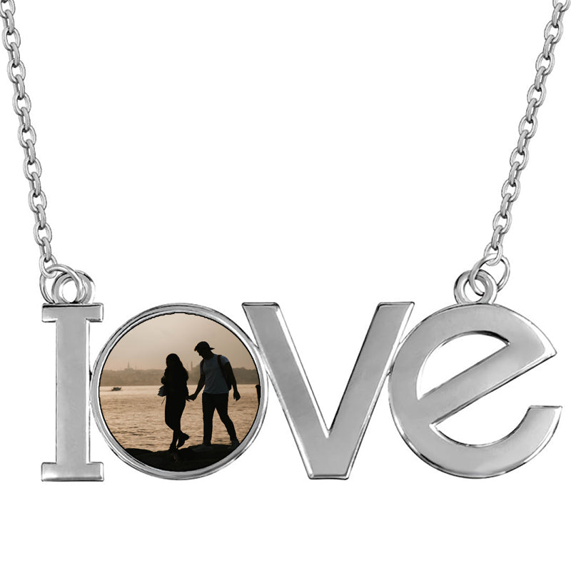 Letter Hanging From Heart Necklace Stylish Necklace Set Name Necklace For Girlfriend Family Loved Wife christmas gifts