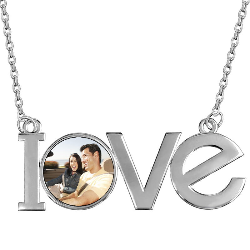 Name Necklace Personalized with Birthstone, Custom 925 Sterling Silver Nameplate Jewelry Gift