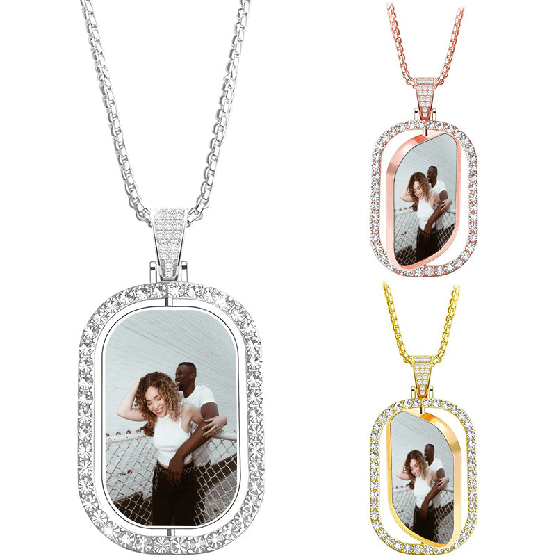 Custom Mini Disc Necklace for Girl Personalized Disc Necklace with Name Disc Necklace with Initial Disc Necklace for Women Gift for Mom