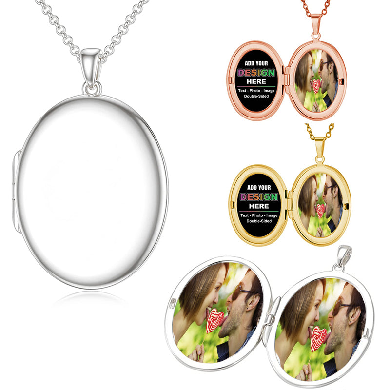 Custom Photo Necklace,Personalized Sunflower Necklace With Text & Photo,Women Necklace,Memorial Gift,Anniversary Gift,Birthday Gift For Her