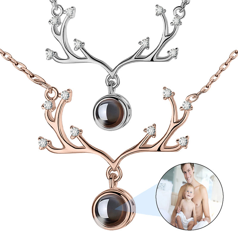 Custom Photo Locket Necklace - Personalized Christmas Gift For Women