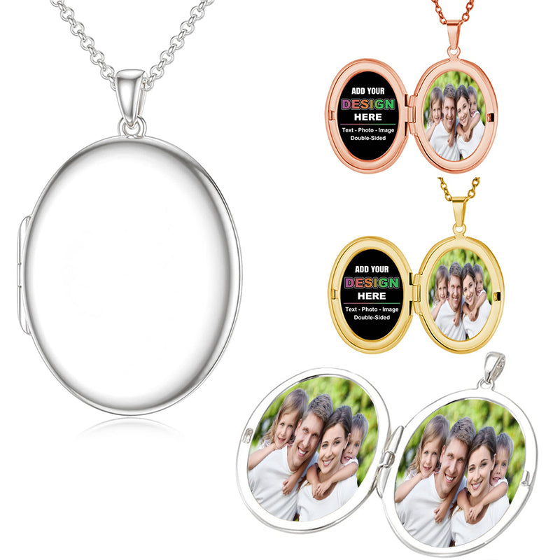 Mens Dog Tag Locket, Dog Tag Locket Necklace, Silver Dog Tag Photo Locket Necklace, Mens Locket