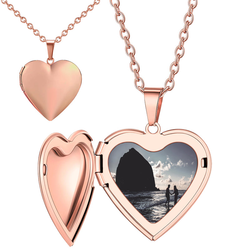 Initial Letter Pendant Necklace for Mens Womens, Plated Square Capital Monogram Necklaces Alhpabets from A-Z Figaro Chain Jewelry Gift