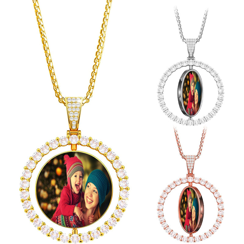 Custom Dog Ear Breeds Portrait Pet Memorial Name Necklace Dainty Animal Pendant Chain Personalized Jewelry Remembrance Gifts for Dog Lover Women Girls