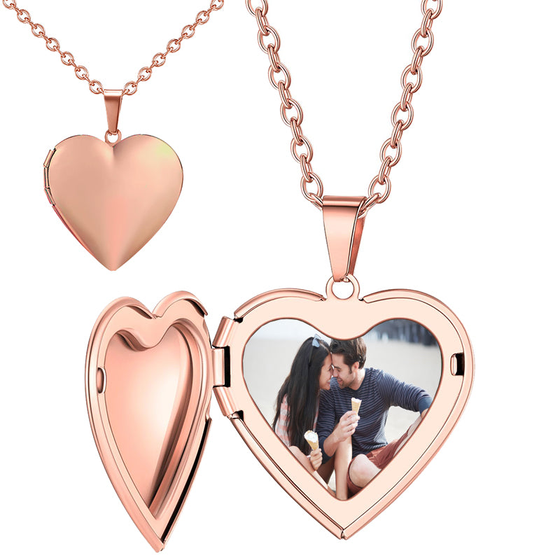 Custom Photo Projection Necklace, Memorial Photo Necklace, Bubble Projection Necklace, Gift for Her, Picture Jewelry, Christmas Gift