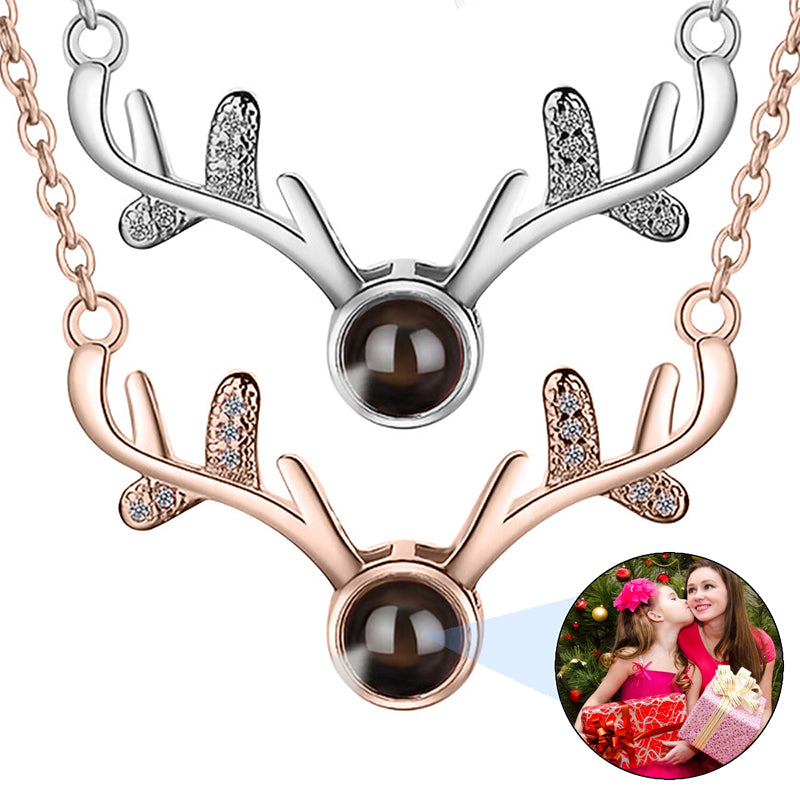 Family Birth flower hand embroidered necklace 4 photos locket Personalized Christmas gift Family Photo necklace Floral locket Gift for Mom