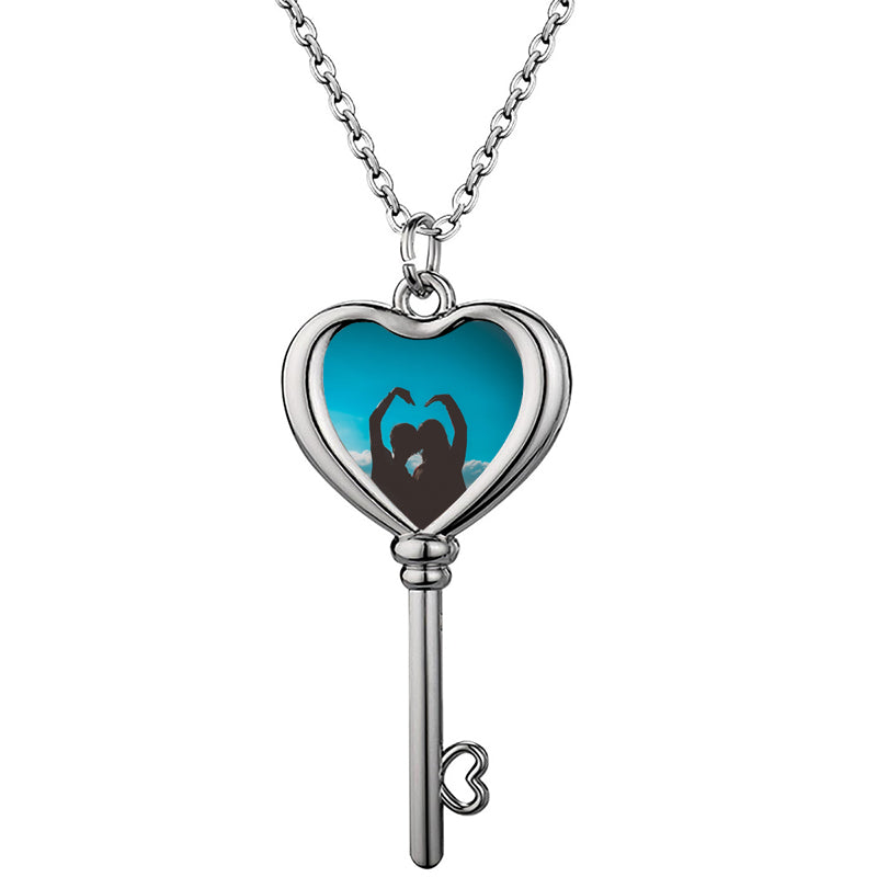 filled paperclip chain necklace with mini toggle closure, necklace, Initial necklace, Sterling silver necklace, jewelry gift