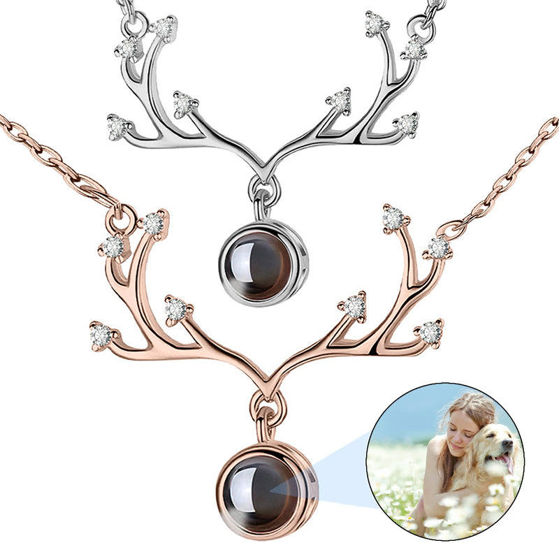 Name Necklace with Birth Flower, Floral Name Necklace, Personalized Birth Flower Name Necklace, Birth Flower Jewelry, Birth Flower Gift