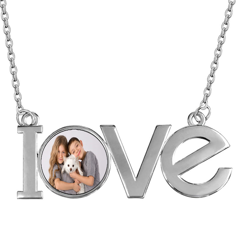 Memorial Fingerprint Oval Pendant - Custom Chain Personalized Necklace, Remembrance Keepsake Piece