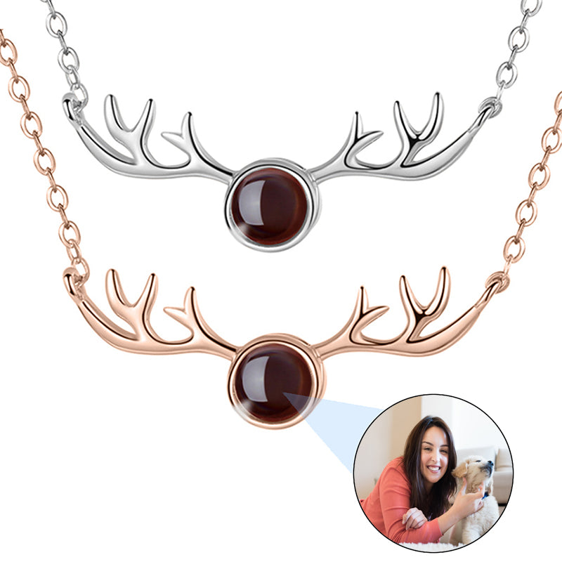 Custom Dolphin Necklace, Picture Projection Necklace, Pendant Photo Necklace, Projection Necklace, Projection Necklace, Gift For Her