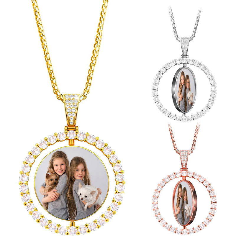 Custom Name Bamboo Earrings and Necklace Set: Personalized Nameplate Jewelry Gift