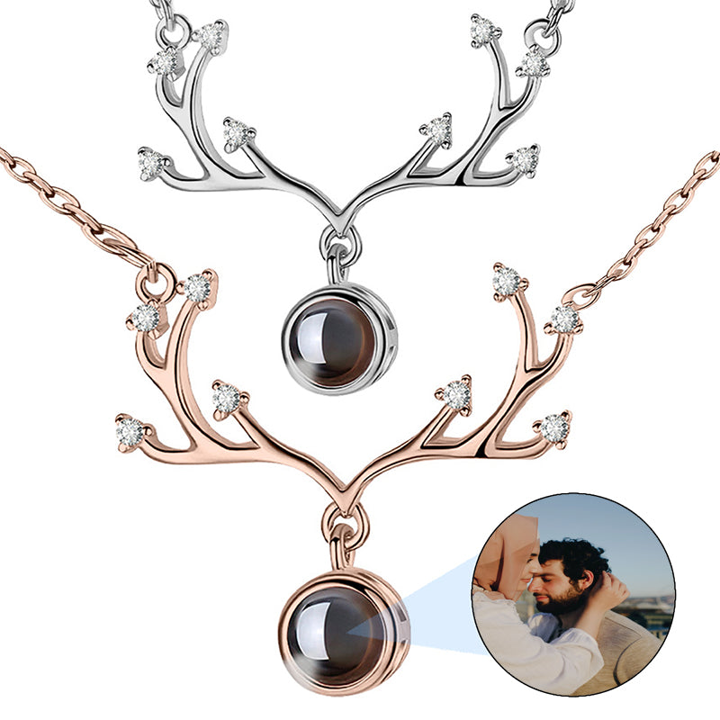 Custom Mom Necklace with Children¡¯s Names ¨C Personalized Footprint Pendant