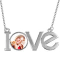 Custom Photo Projection Necklace: Personalized Stainless Steel Jewelry