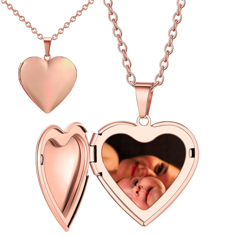 Custom Photo Necklace, Personalized Picture Necklace, Engrave Text, Memorial Jewelry, Anniversary Gift, Pet Necklace, Gift for Her