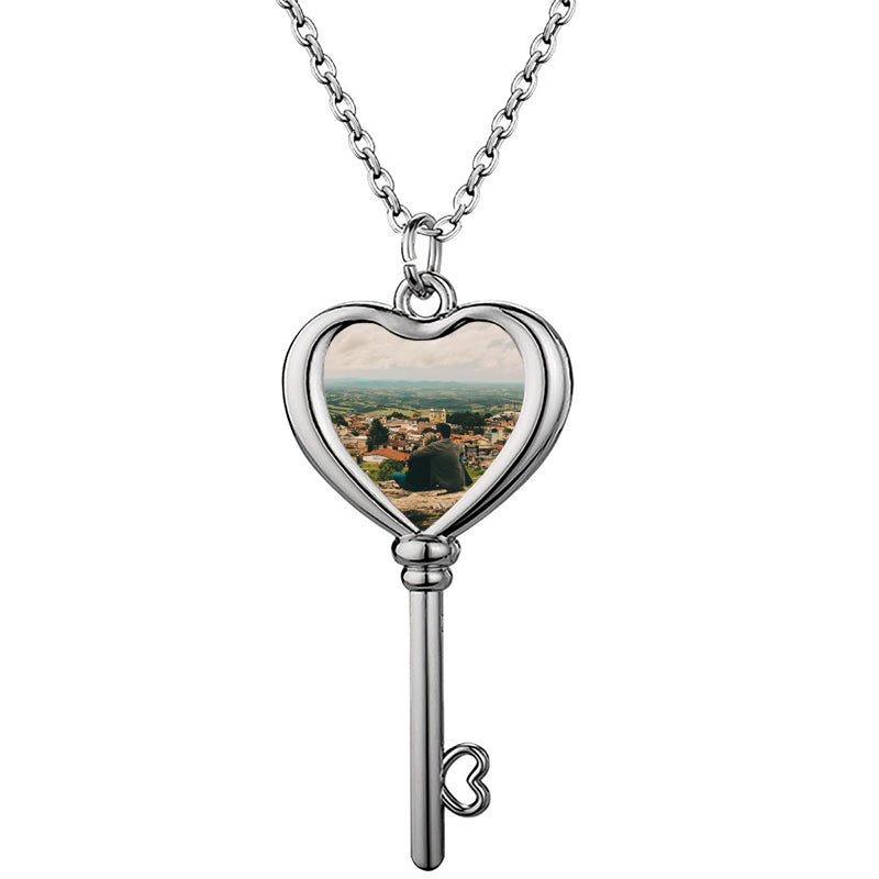 Engraved Monogram necklace ? Two hole filled modern pendant necklace ? Personalized round charm in various diameters ? Bridesmaids