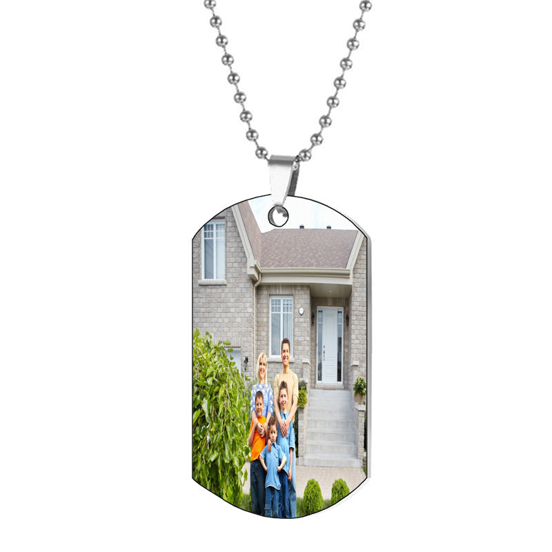 Custom Name Necklace with Curb Chain, Plated Dainty Name Pendant for Women Personalized Christmas Birthday Gift for Her