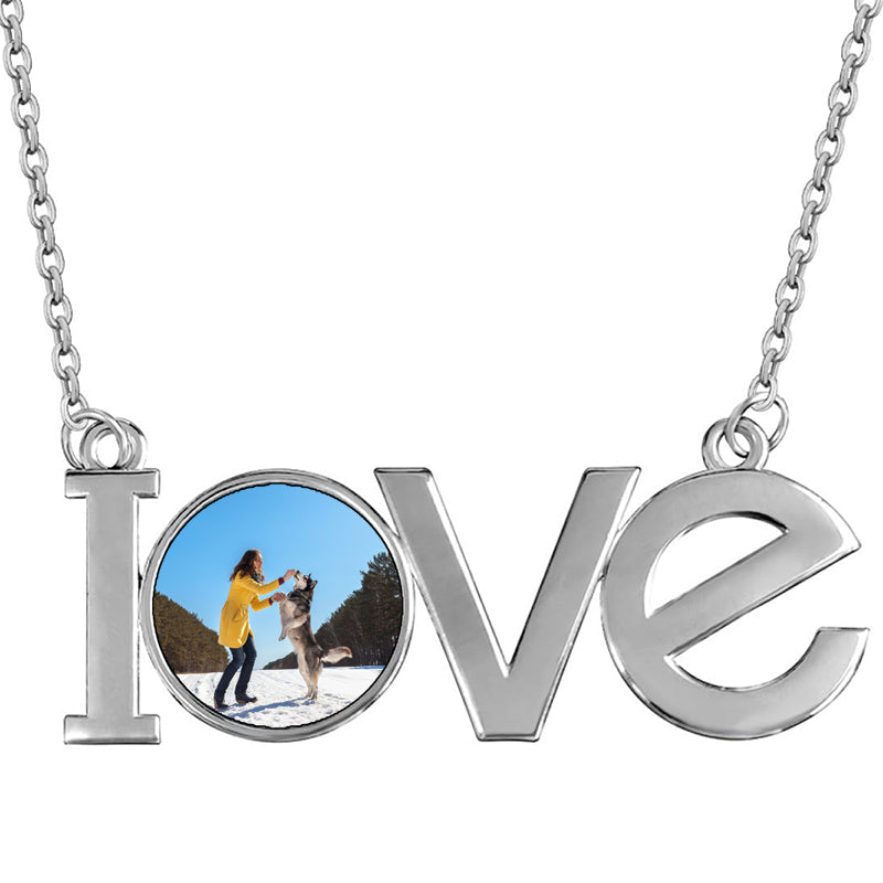 Custom Men Necklace With Family Name, Name Bead Chain Necklace, Dad Necklace from Daughter, Dad Gift, Personalized Gift, Christmas Day Gift