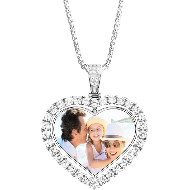 Cross Chain for Men, Mens Cross Necklaces Inspirational Bible Verse Pendant Guys Necklaces, Stainless Steel Religious Christian Religious Gifts