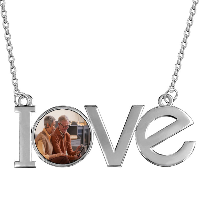 Initial and Birthstone Box Chain Necklace, Hanging Gemstone Letter Necklace, Personalized Gift for Bridesmaids, Mom, Friend, or Sister