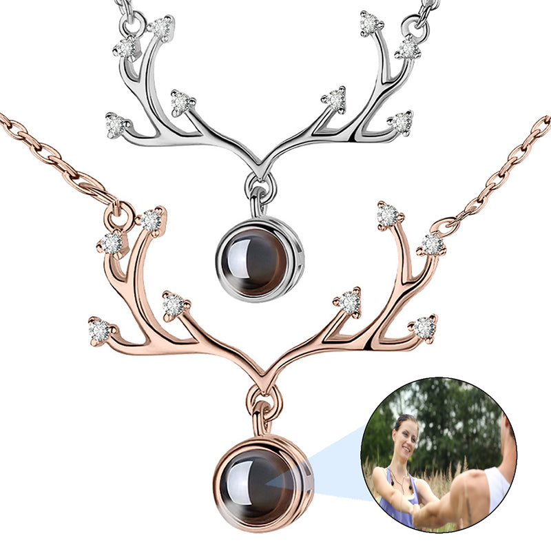 Custom Logo Name Necklace with Geometric Monogram Charm Personalized Business Logo Necklace Letter Charm Necklace Nameplate Necklace