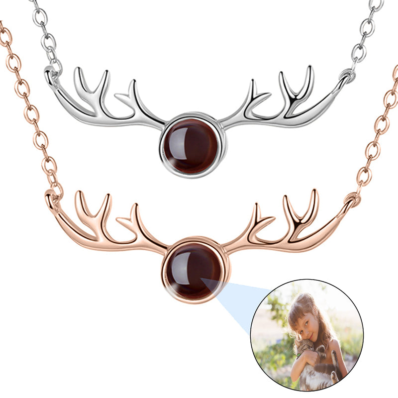 Custom Photo Projection Necklace ? Photo Necklace for Men ? Custom 3D Bar Projection Necklace ? Father's Day Gifts ? Gift for Dad Boyfriend